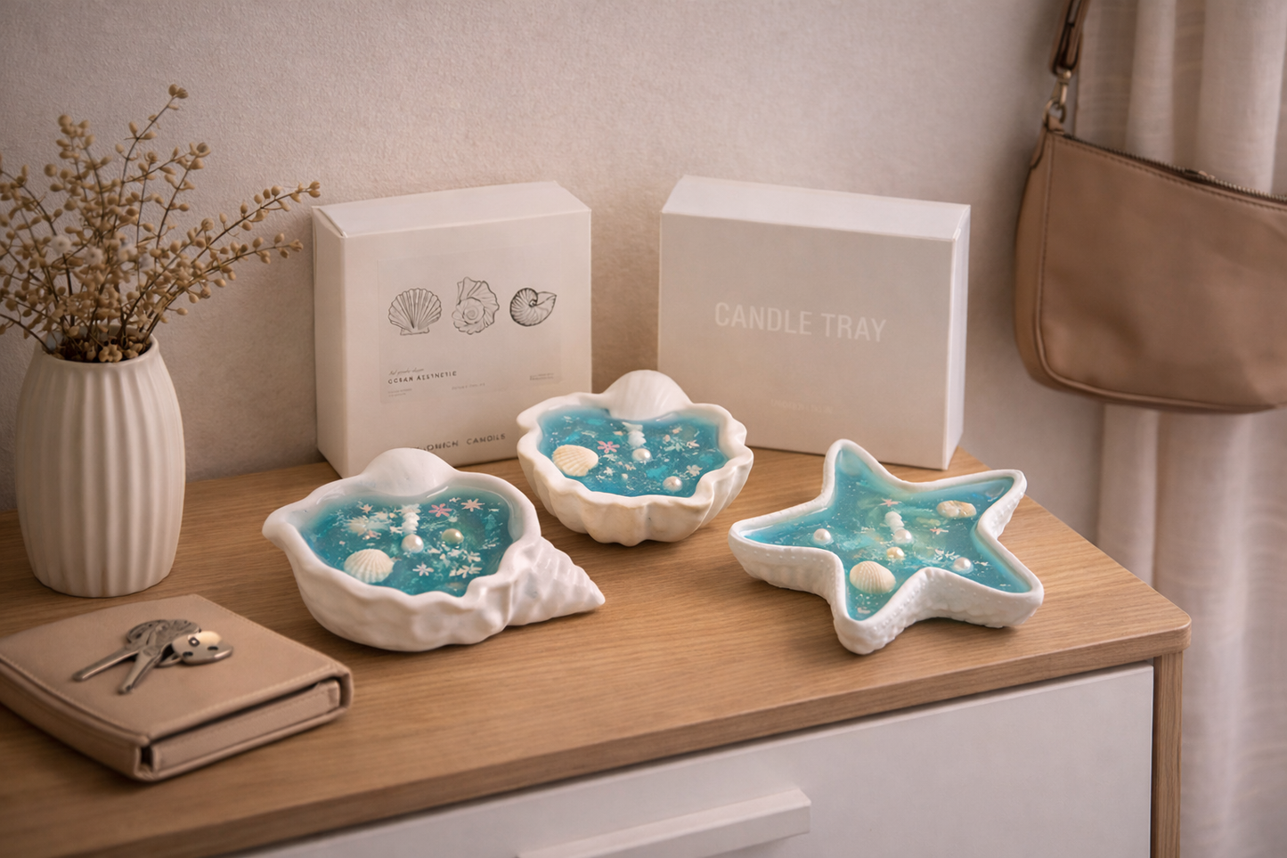 Ocean fragrance candle